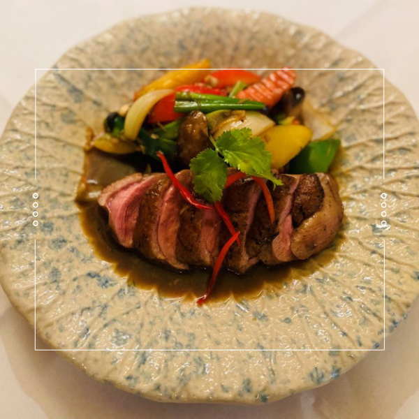 Duck Stir Fry with Ginger Sauce